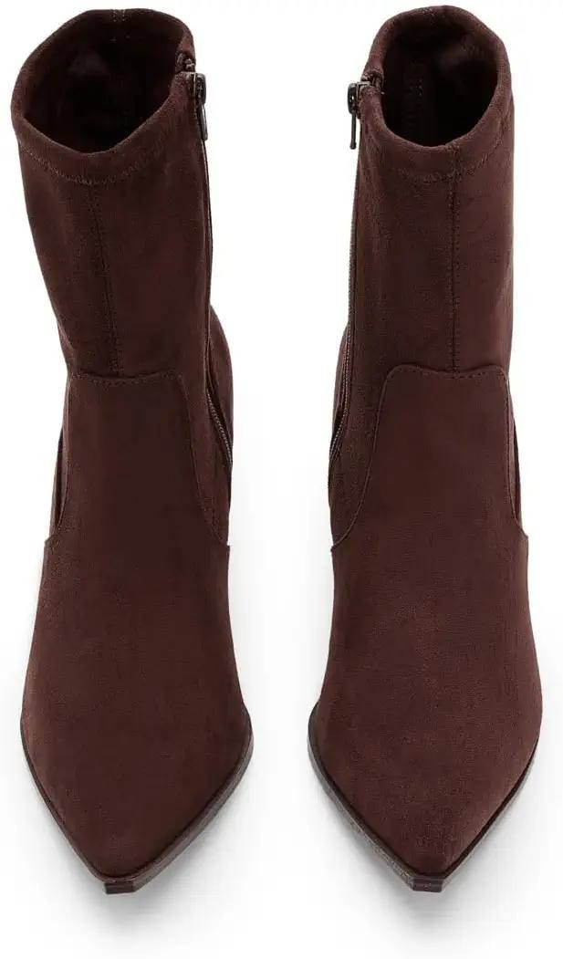 DV Dolce Vita Dark Brown Booties Size 7 NIB MSRP $79