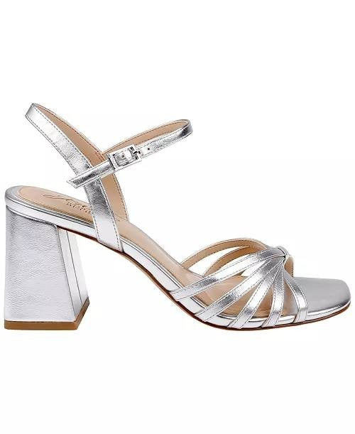 Jewel  Badgley  Mischka  Dress  Sandals  Silver  7.5  New  $119
