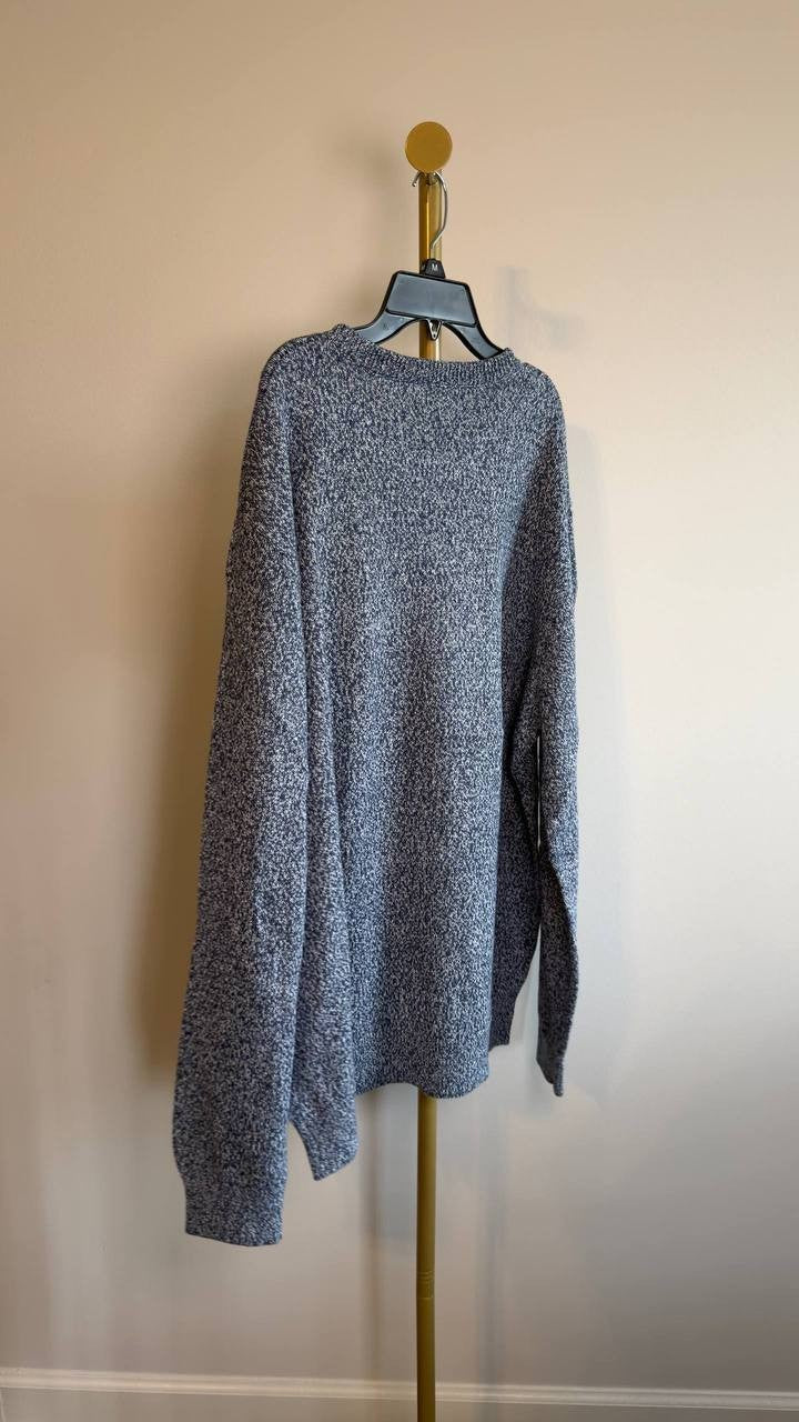 Mode of One Men’s Regular‑Fit Marled‑Knit Sweater Blue Asphalt XL NWT $69.50