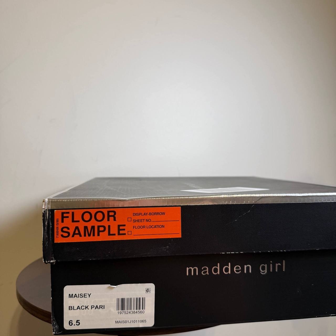 Madden Girl Women’s Maisey Combat Boots Black 6.5 Man‑Made MSRP $89.99 NWB