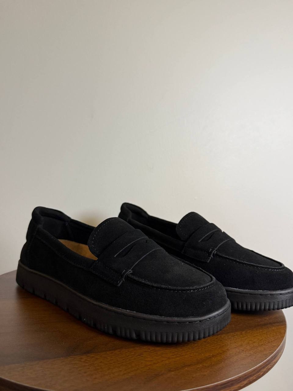 Easy Spirit Karin Eflex Slip‑On Loafers – Black Suede – Size 9W – New in Box