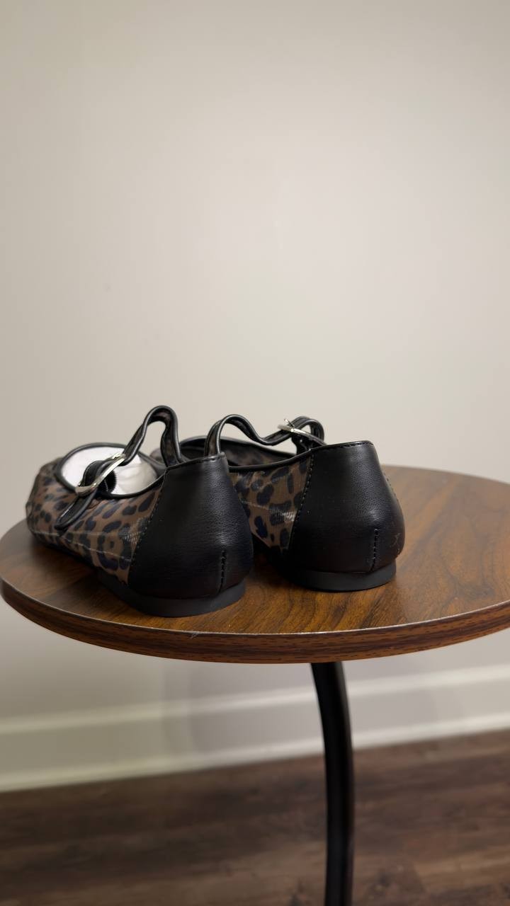 Steve Madden  Ballet Flats  Leopard  8  New  $60