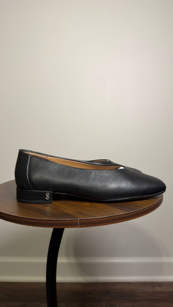 Sam  &  Libby  Ballet  Flats  Black  8.5  New  $75