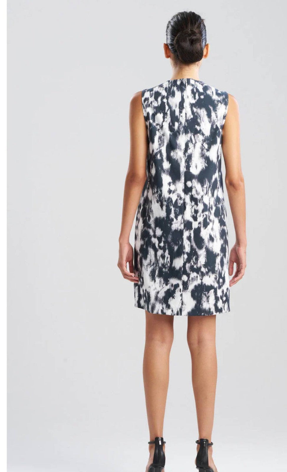 N Natori Abstract Shift Dress Black NWT Size XL MSRP $150