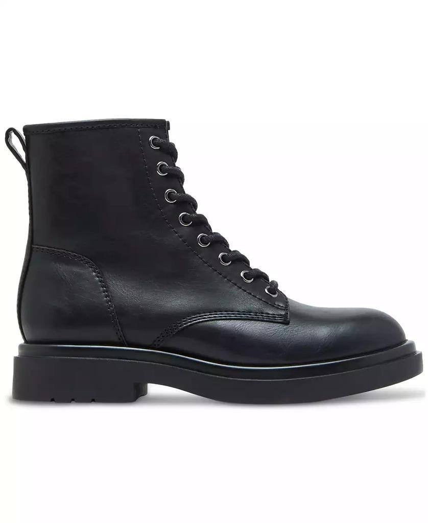 Madden Girl Palooma Lace‑Up Combat Boots Black Pari Women’s 9 NWB $79
