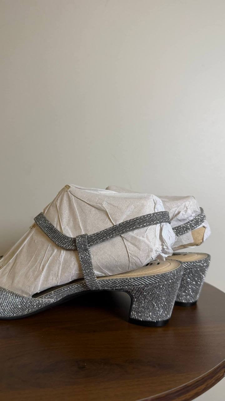 LifeStride Women’s Pumps 8.5M Pewter Fabric – New in Box – MSRP $79.99