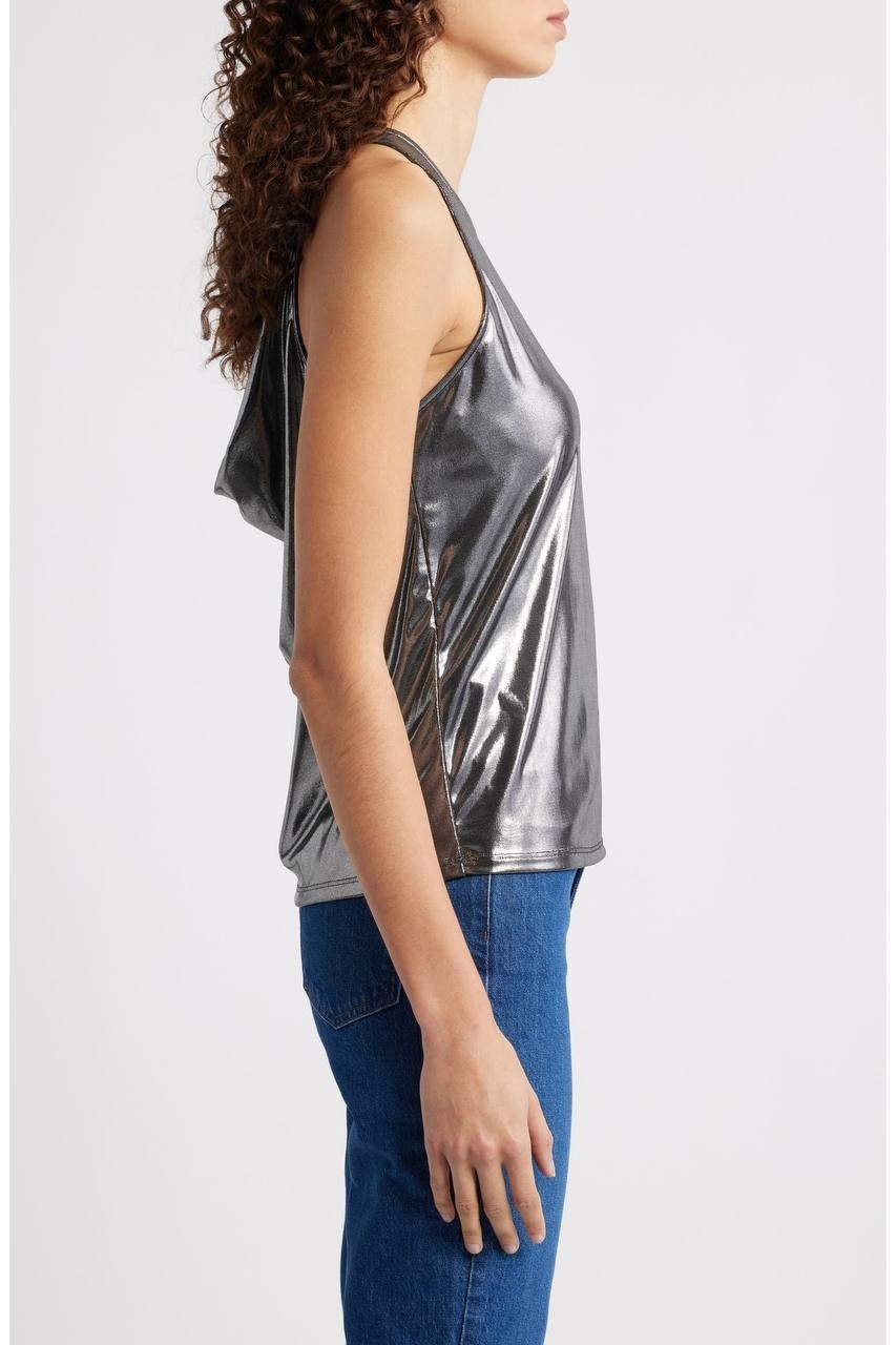 BOSS Esarah Tank Top – Open Gy – NWT – Scoop Neck