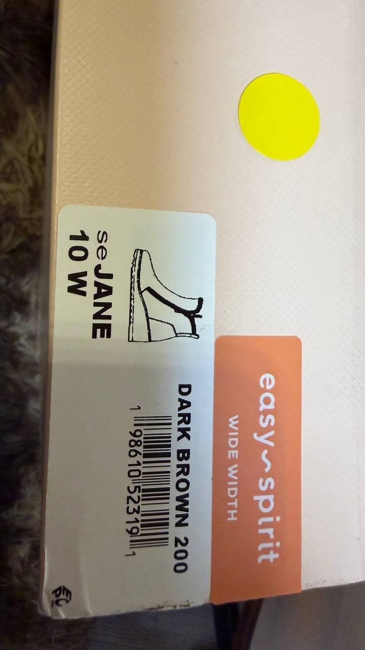 Easy Spirit Jane Booties 10W Brown Suede Cozy Side‑Zip Wedge NIB msrp$159