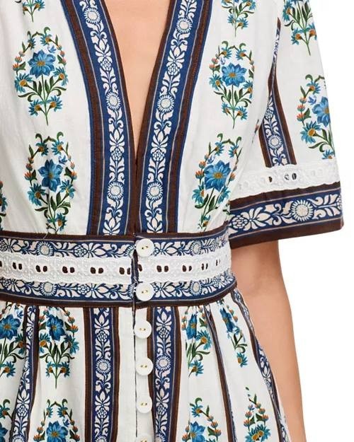 FARM Rio Manoela Off White Romper S NWT