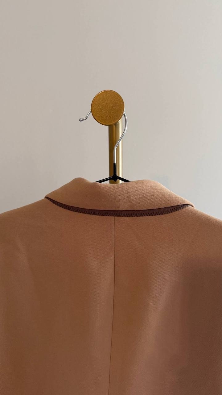 Mode of One Men’s Relaxed‑Fit Suit Blazer Beige S $139.50 NWT