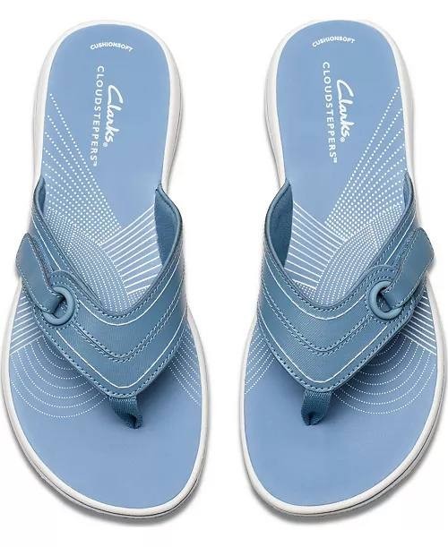 Clarks  Sandals  Denim  7M  New  $60