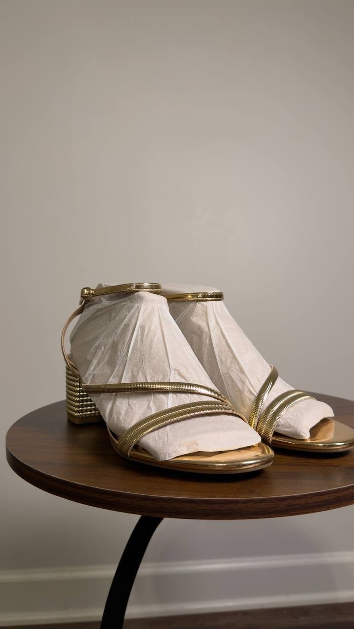 I.N.C.  International  Concepts  Dress  Sandals  Gold  7M  New  $80