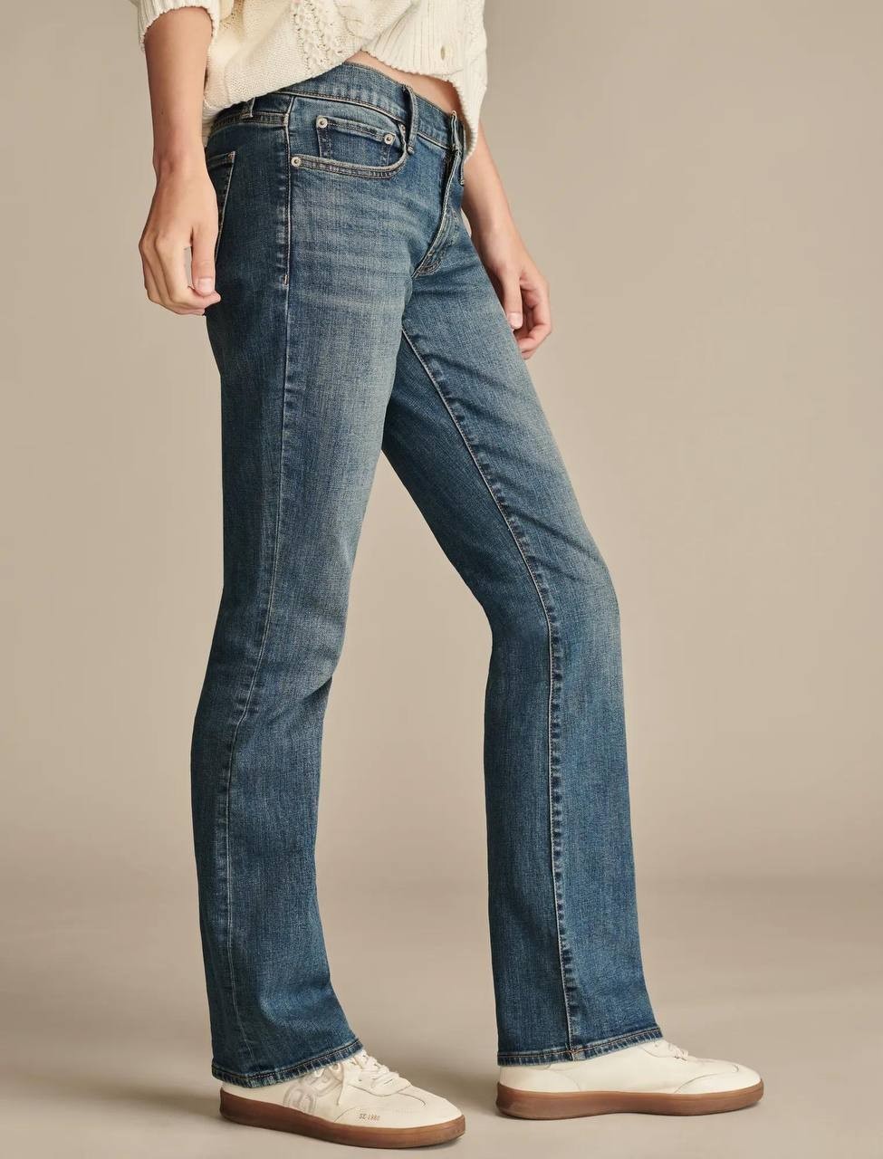 Lucky Brand Sweet Boot Jeans Ocean Road Wash Mid-Rise Bootcut, Size 10, NWT