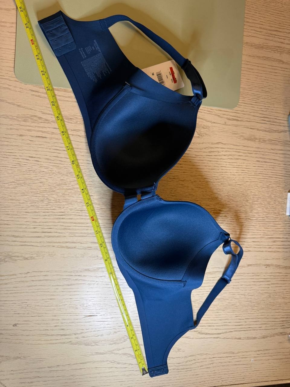 Warner’s Simply Perfect Underarm Smoothing T-Shirt Bra 38D Navy TA4356