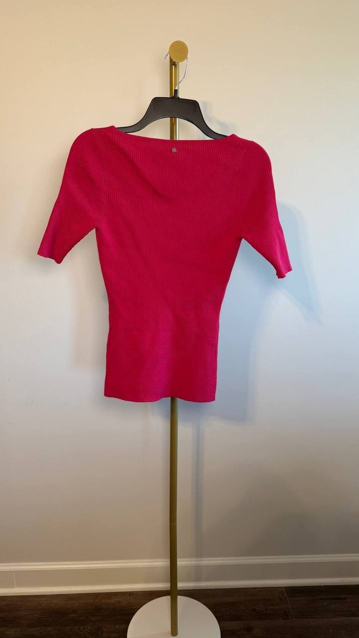 BOSS FARADISCO Knit Shirt Red M NWT $148