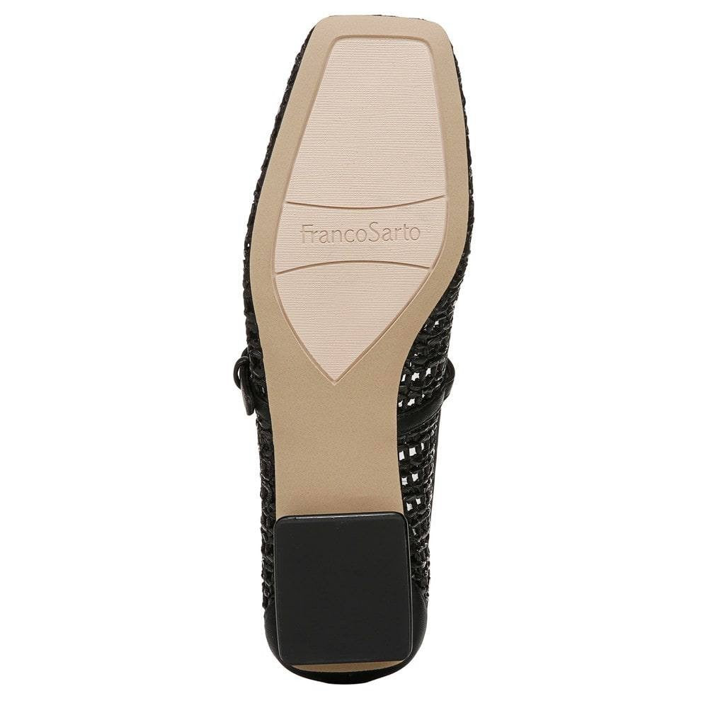 Franco Sarto “Tinsley” Mary Jane Flats – Size 6M – Black Mesh – Preowned