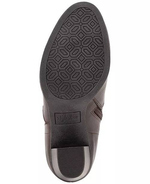 Style&Co Chocolate High Dress Boots 8M NIB MSRP $89.90