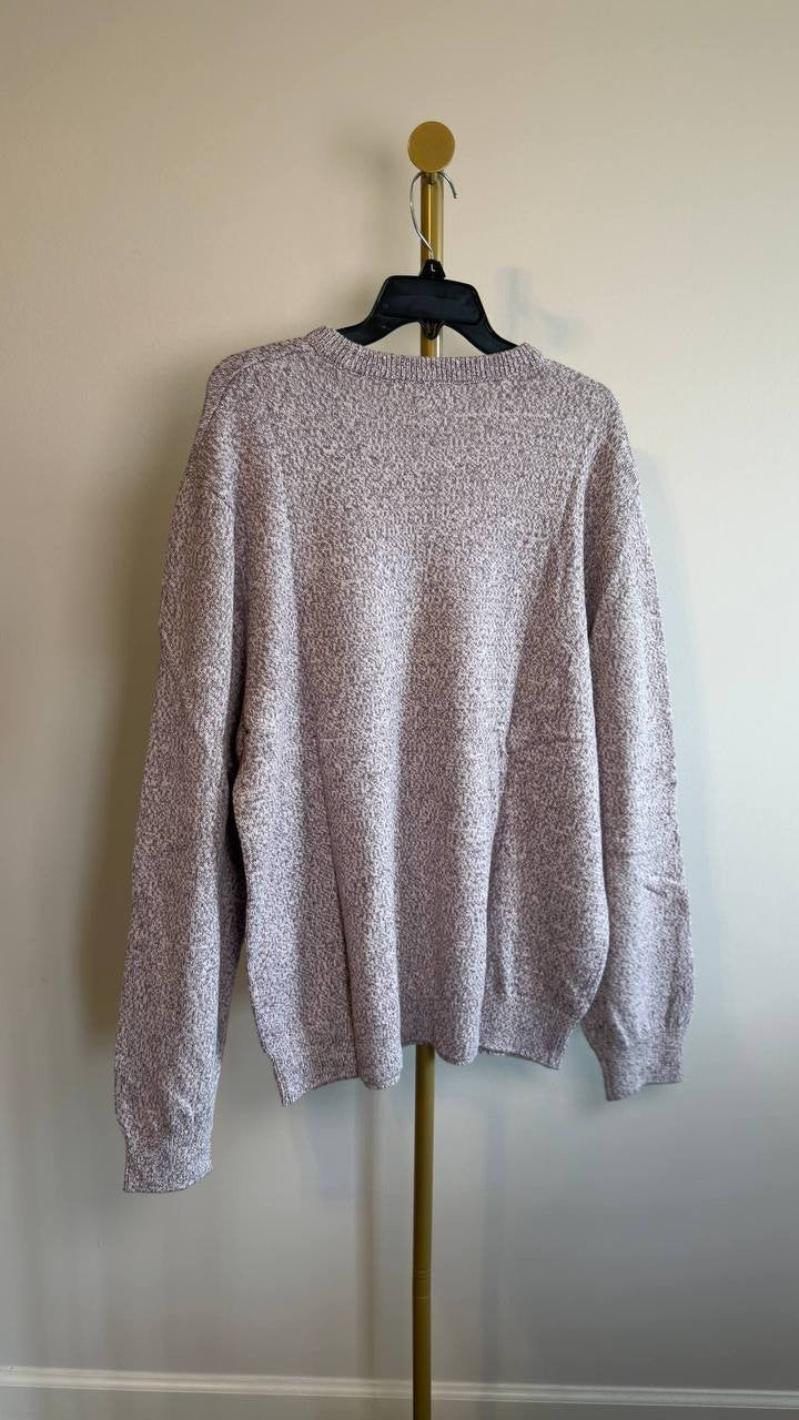 Mode of One Men’s Regular‑Fit Marled‑Knit Sweater Soft Moon XL NWT $69.50