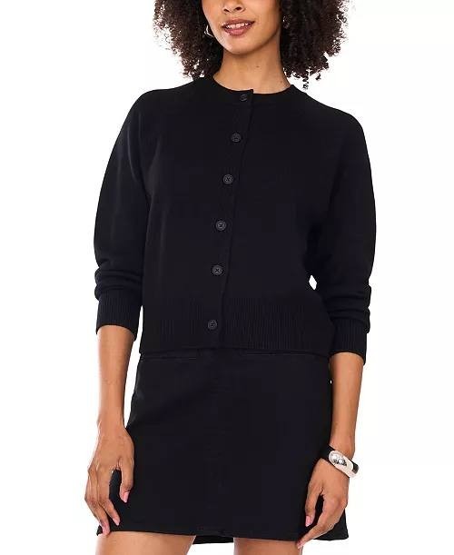 Vince Camuto Raglan Crewneck Cardigan – NWT