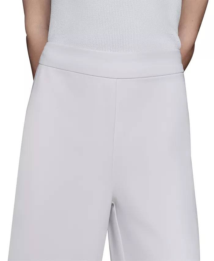 Karl Lagerfeld Paris  Floral-Hem Pull-On Pants Soft White 12 NWOT $229