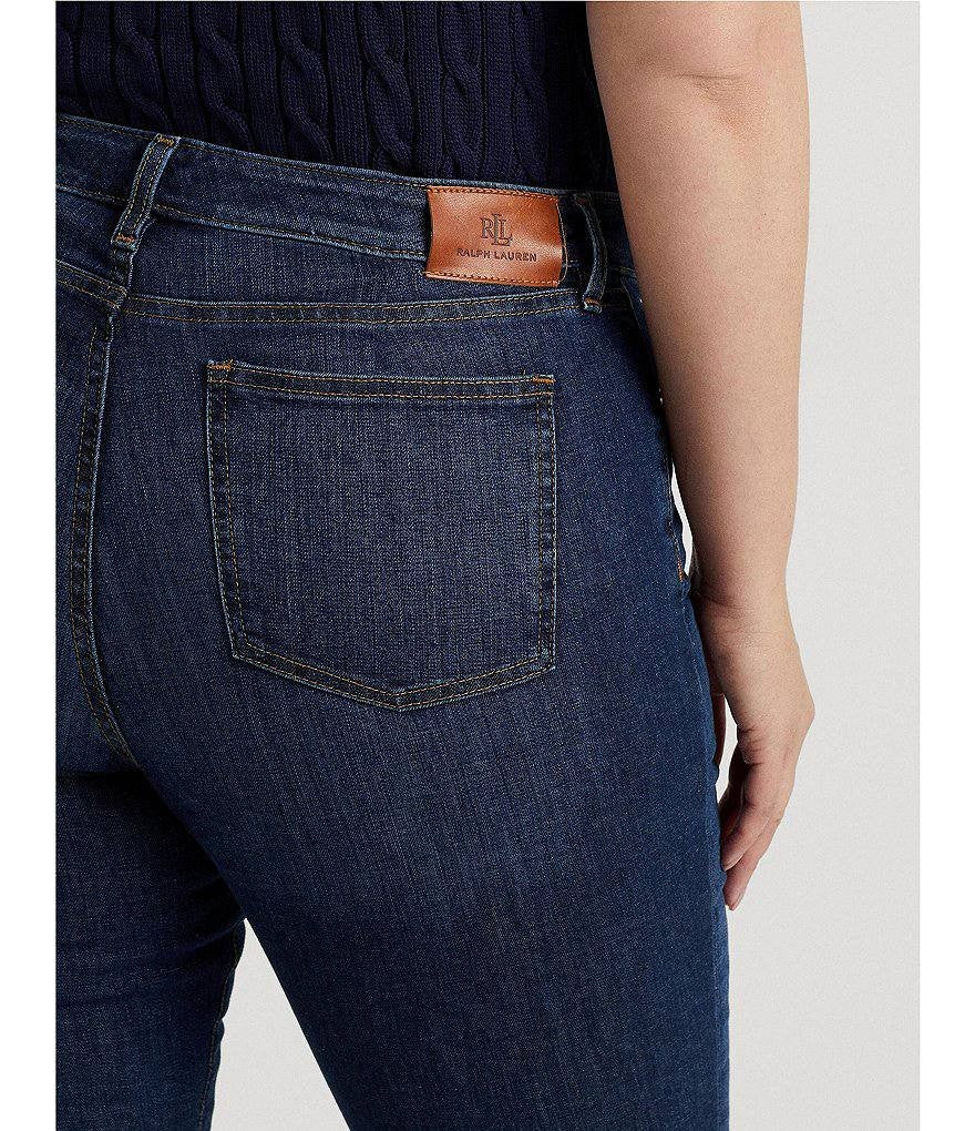 Lauren Ralph Lauren Plus Size Stretch Denim Straight Jeans – Size 14– NWT – $125
