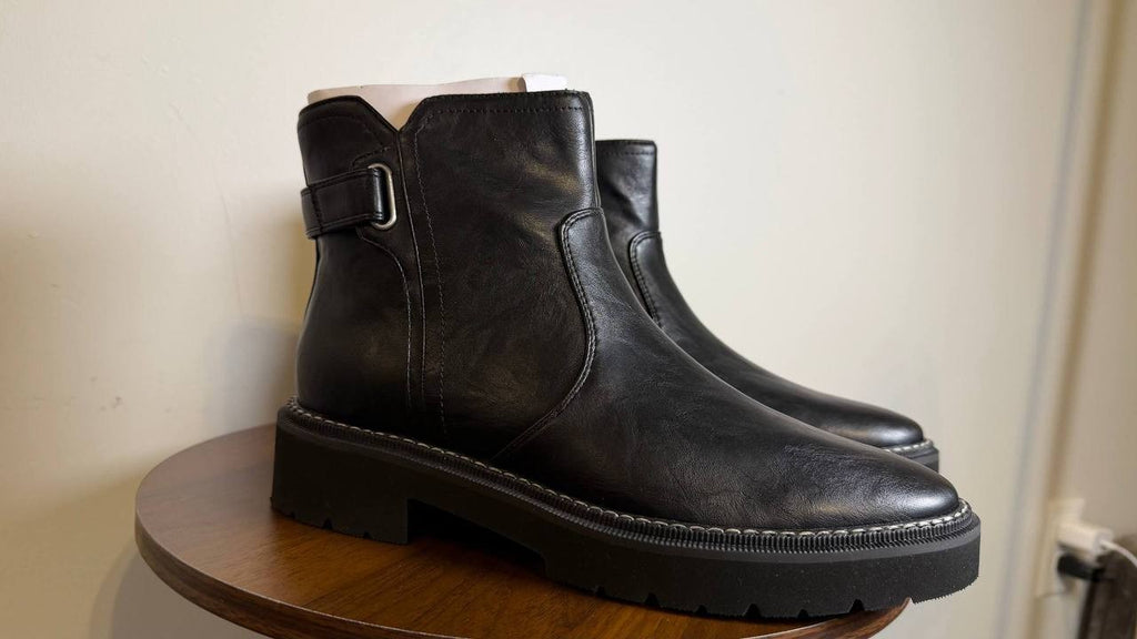 Naturalizer Black Ankle Booties Women's Size 8M New in Box MSRP 165