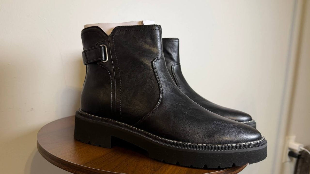 Naturalizer Black Ankle Booties Women's Size 8M New in Box MSRP 165