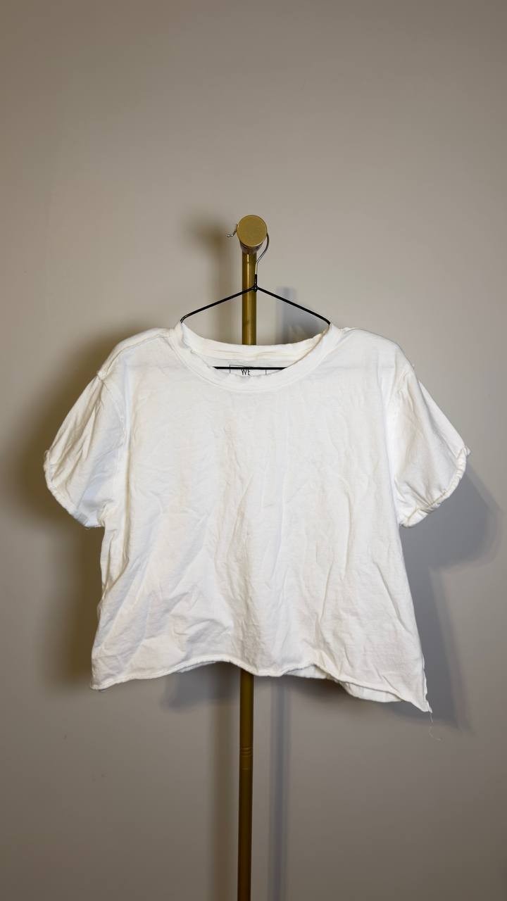 Free  People  We  The  Free  Next  Level  Shirt  Clean  Ivory  XL  NWOT  $58