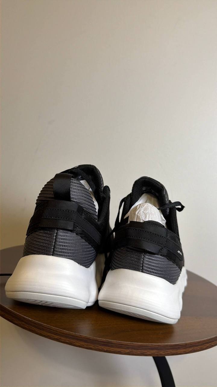 Ryka PodFlow Walking Sneakers 11M Black Mesh Lace‑Up Arch Support NIB msrp$89.99