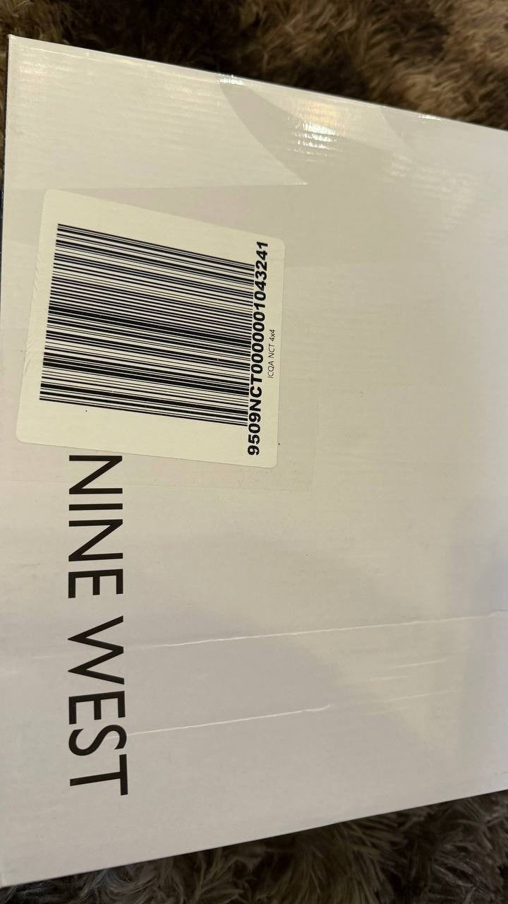 Nine West Maribu Booties 7.5M Dark Brown Leather Pointed Toe Zip NIB mrp$149