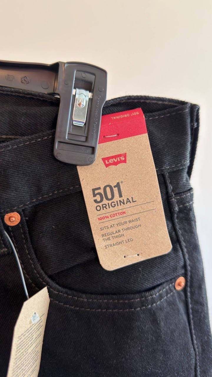 Levi’s 501 Original Fit Jeans Black Men’s 30x32 NWT $138