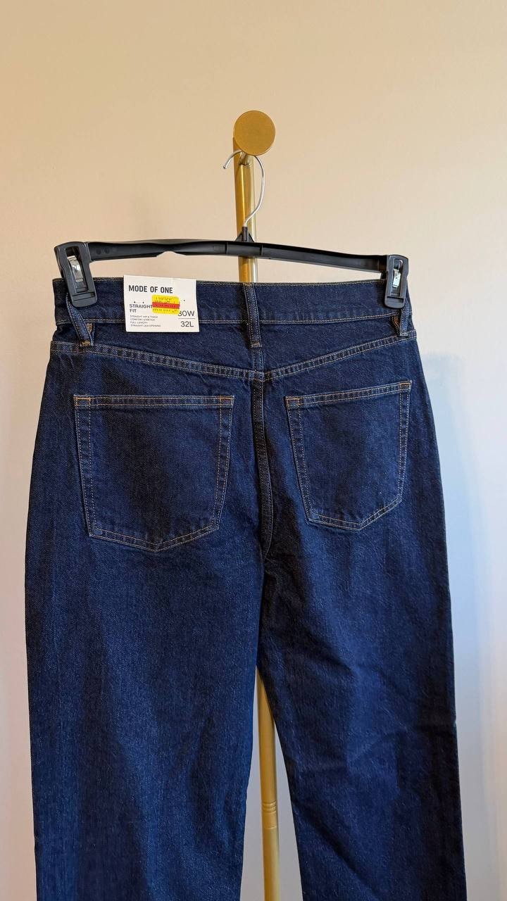 Mode of One Men’s Straight‑Fit Jeans 30W 32L $69.50 NWT