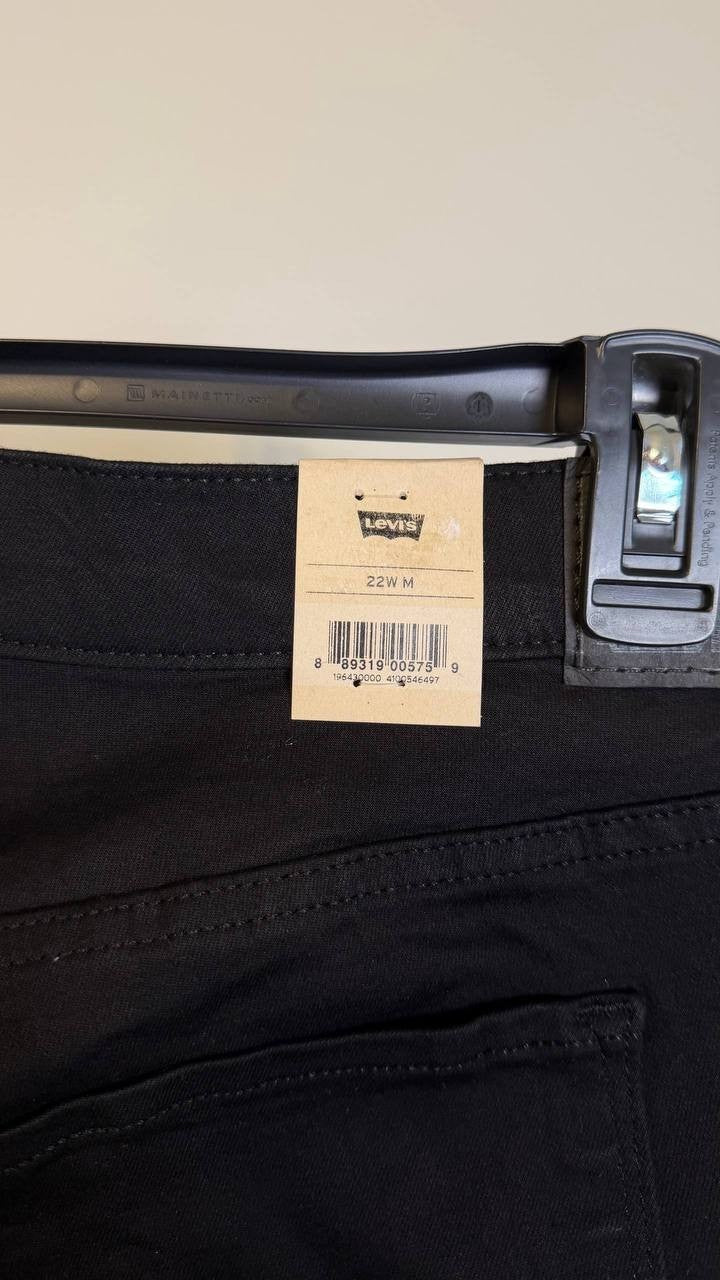 Levi’s Women’s Plus Shaping Jeans Black 22W M $69.50 NWT