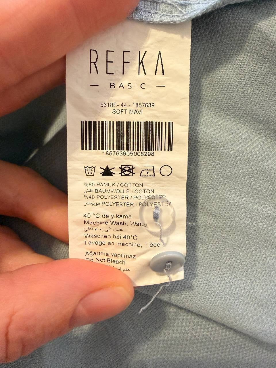 Refka Pastel Blue Dress Shirt – Size 12 – NWT – $198