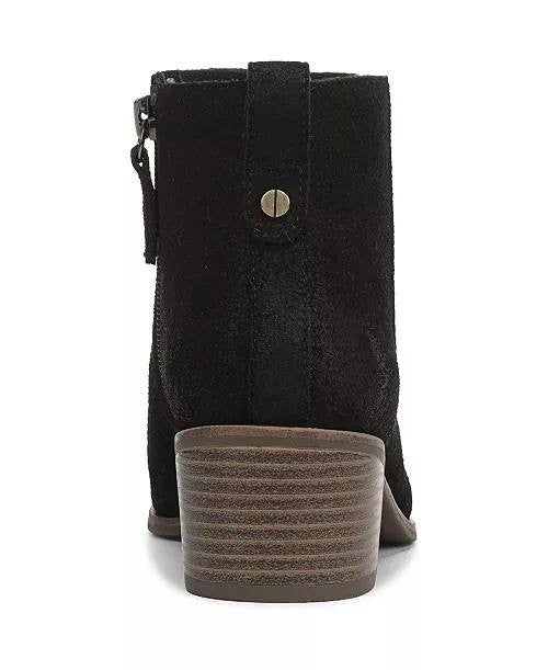 Dr. Scholl’s Suede Ankle Boots 9.5M Black New in Box MSRP $130