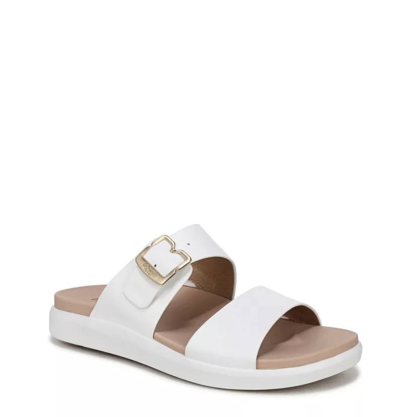 Dr. Scholl’s  Slide Sandals  White  6M  New  $45.95
