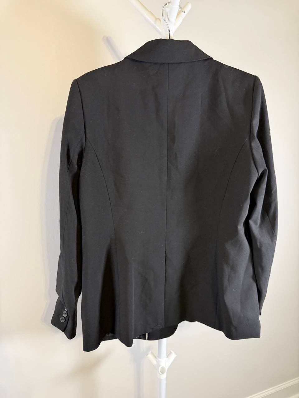 DKNY Foundation Long Sleeve Blazer Jacket – Black – Size 12 – NWT