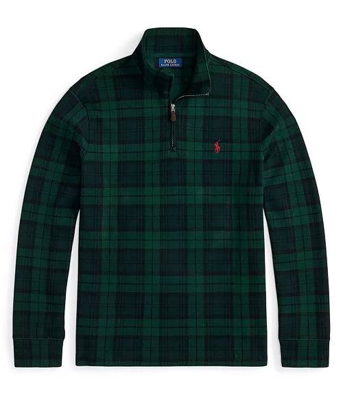 Polo Ralph Lauren Big & Tall Estate‑Rib Quarter‑Zip Pullover Green 3XB NWT $145