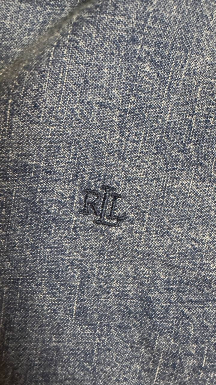 Lauren Ralph Lauren Classic Fit Denim Shirt Mid Wash S NWT $125