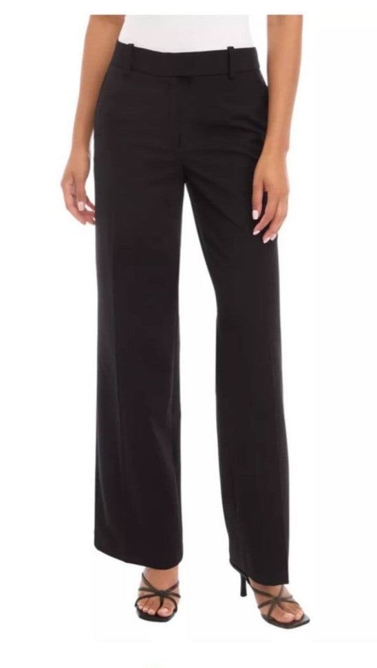 DKNY Women’s Wide‑Leg Pants – Black – Size 16P – NWT – $89