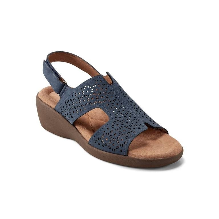 Easy Spirit Slingback Sandals Blue 8 M New With Box $69.00