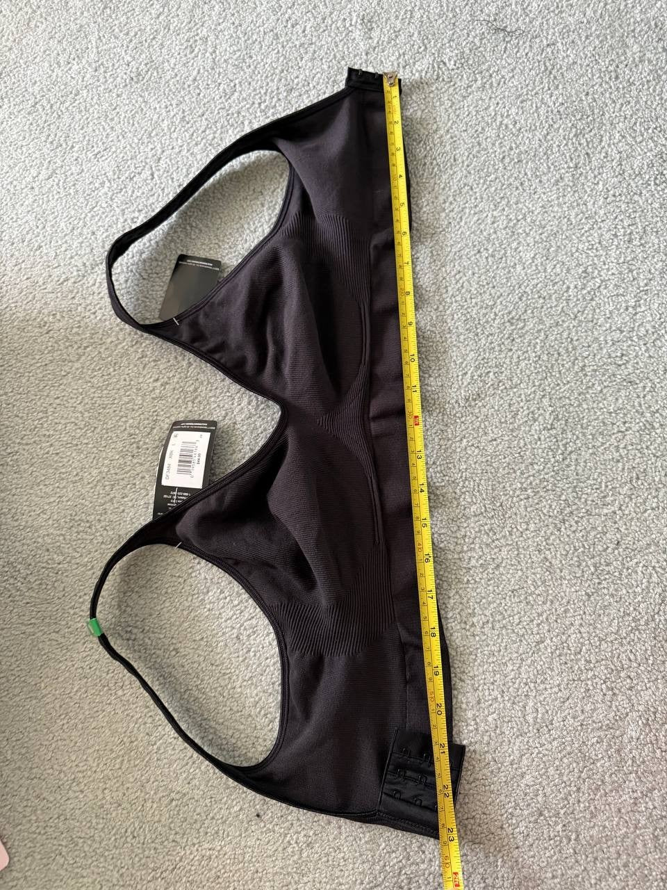 Bali Comfort Revolution Smart Sizes Wire-Free Bra Black Size L