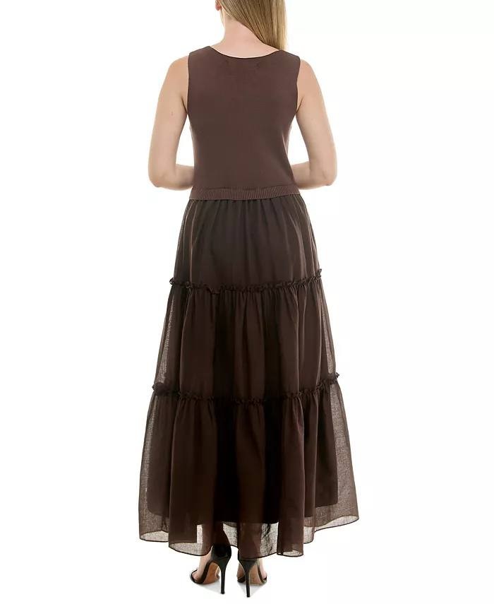 Taylor Sleeveless Tiered Maxi Dress – Size XL – NWT – $128