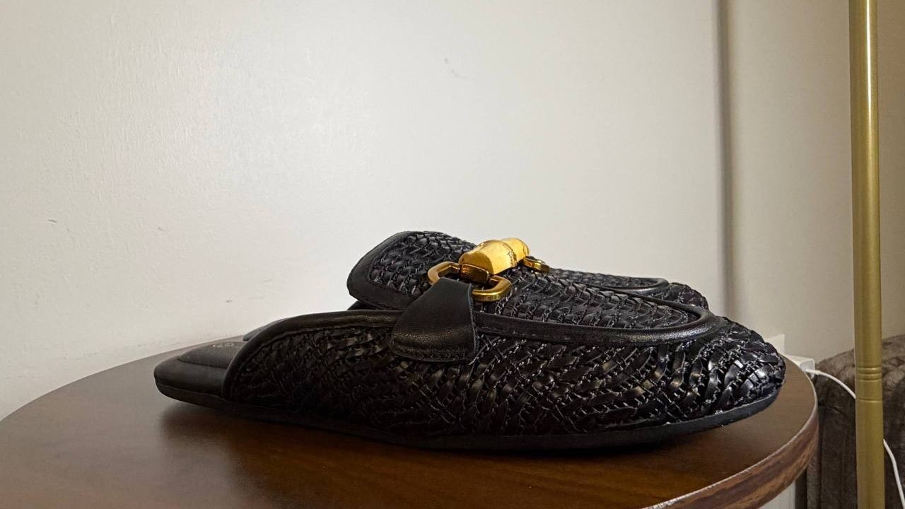 Giani Bernini Black Man‑Made Slip‑On Mules 7M NIB MSRP $89.50