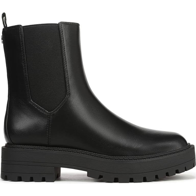 Sam & Libby Black Man‑Made Booties 9M NIB MSRP $95