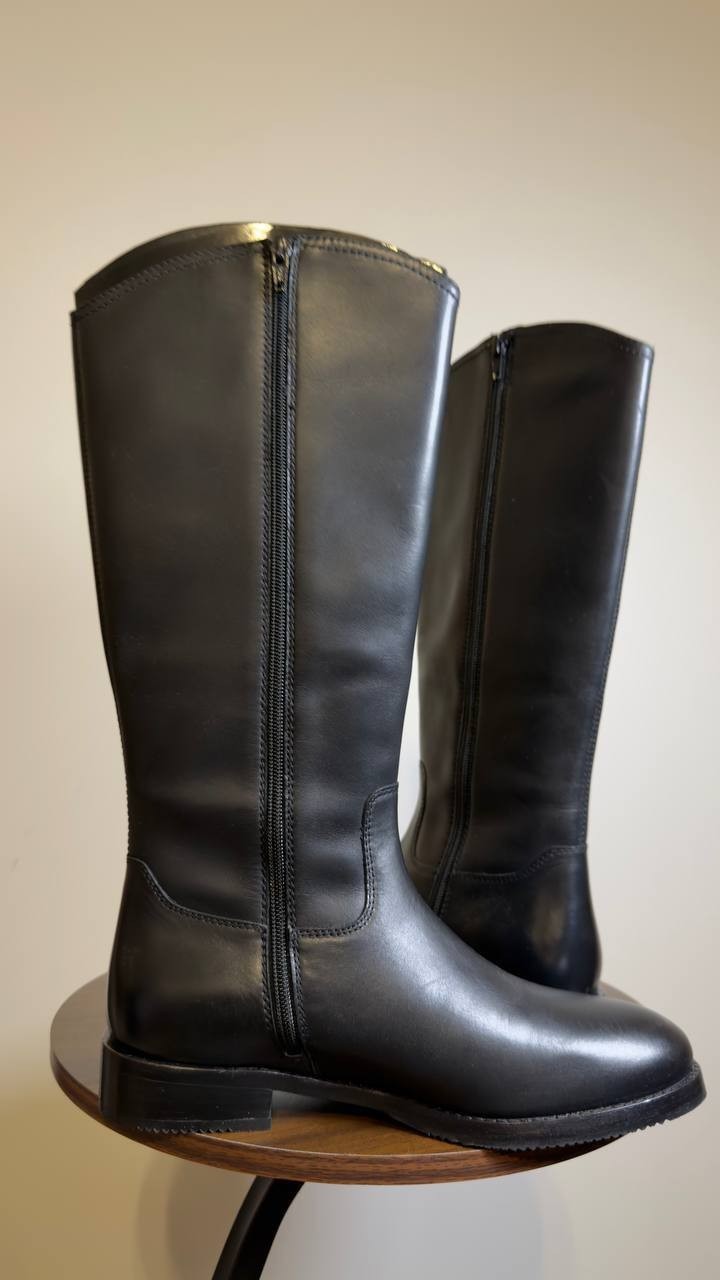 Frye Tall Boots Black 8.5 M New $318.00