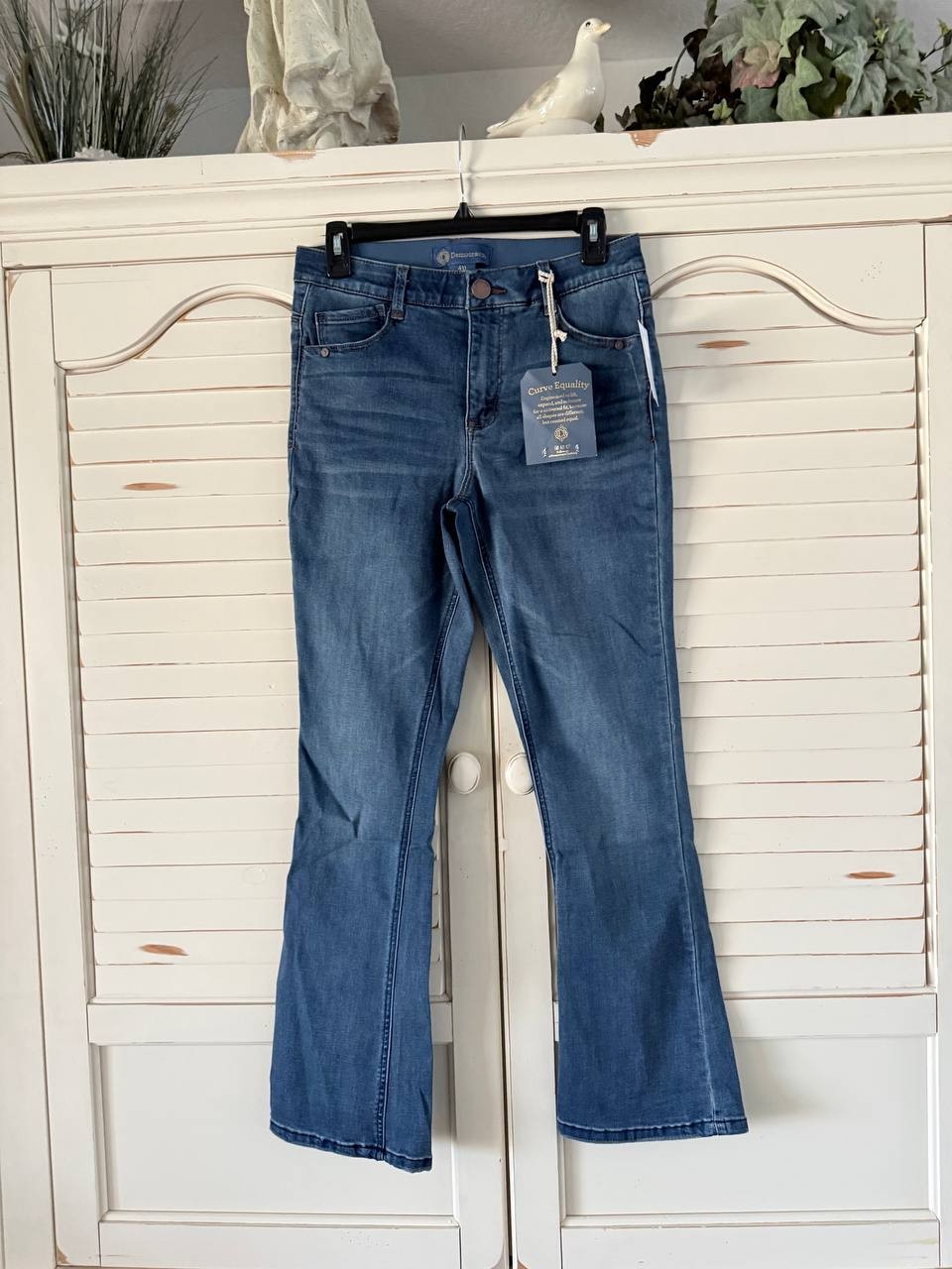 Democracy Jeans 4P Ab"solution High Rise Petite Bootcut Artisanal NWT $88