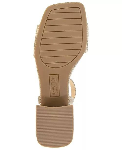 Reaction  Kenneth  Cole  Dress Sandals  Taupe Clair  Multi  8M  New  $79