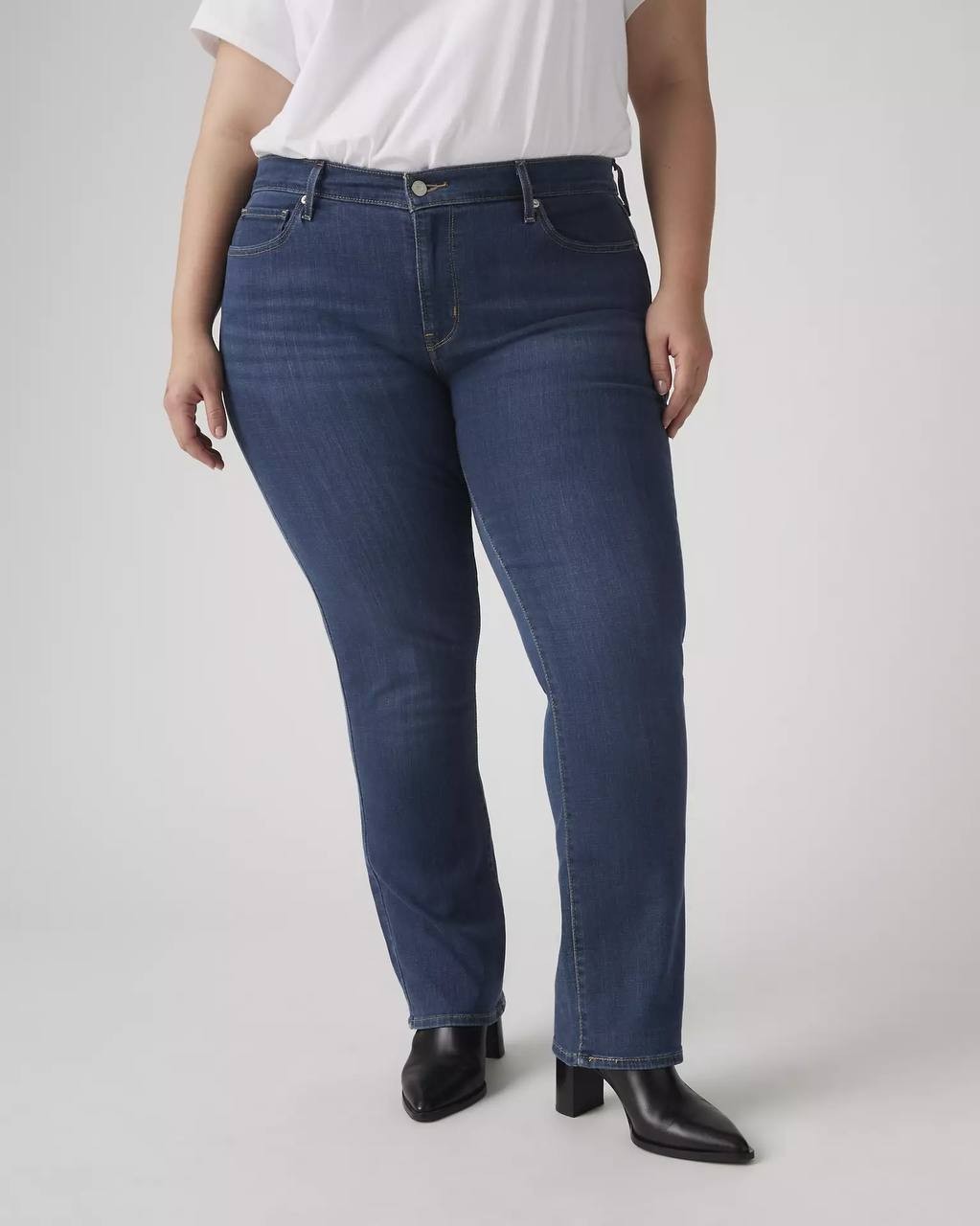 Levi’s Classic Straight Women’s Jeans Plus Size Blue 22W NWT $59.50
