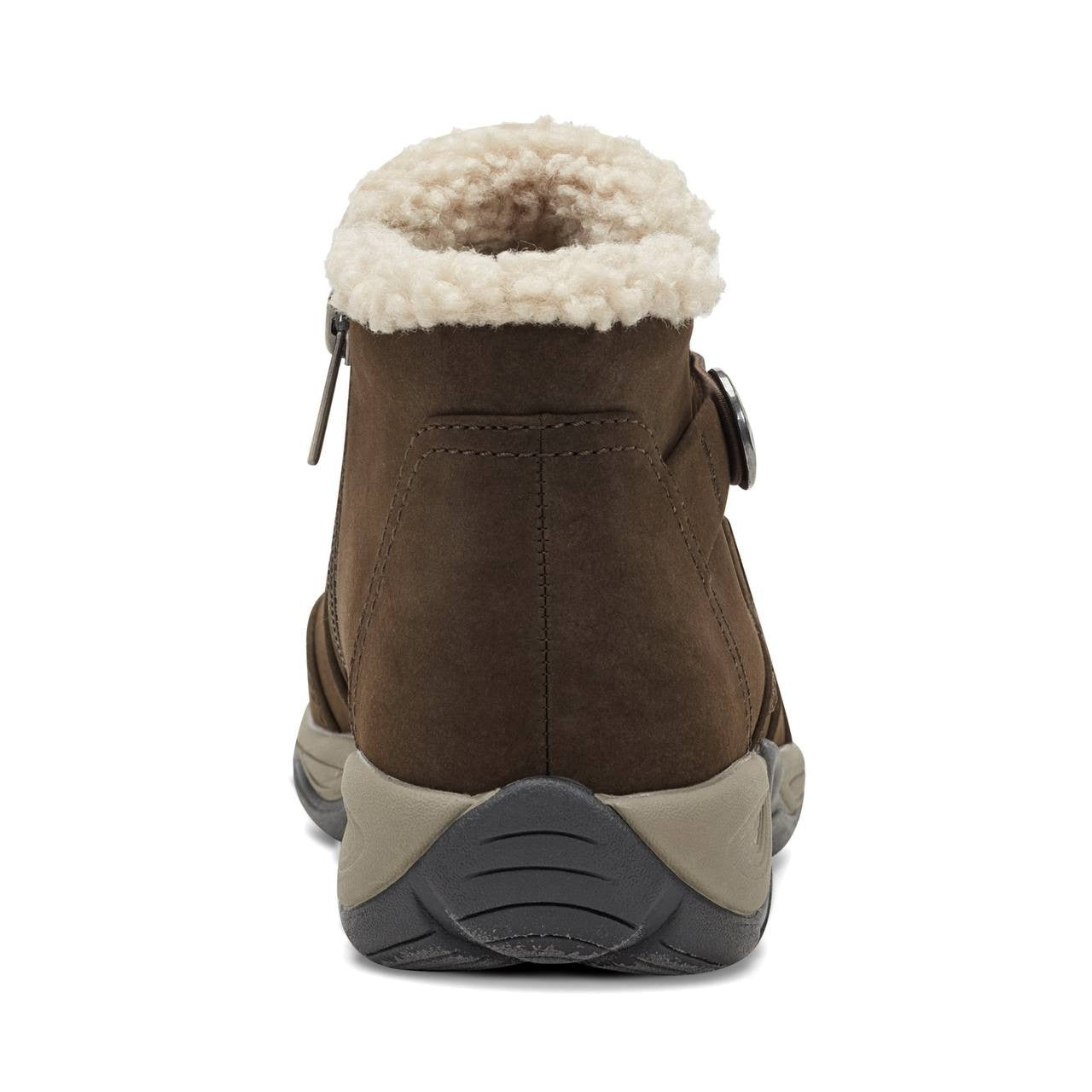 Easy Spirit Erique Cold Weather Booties Dark Brown 7.5M NWB Water‑Repellent $99
